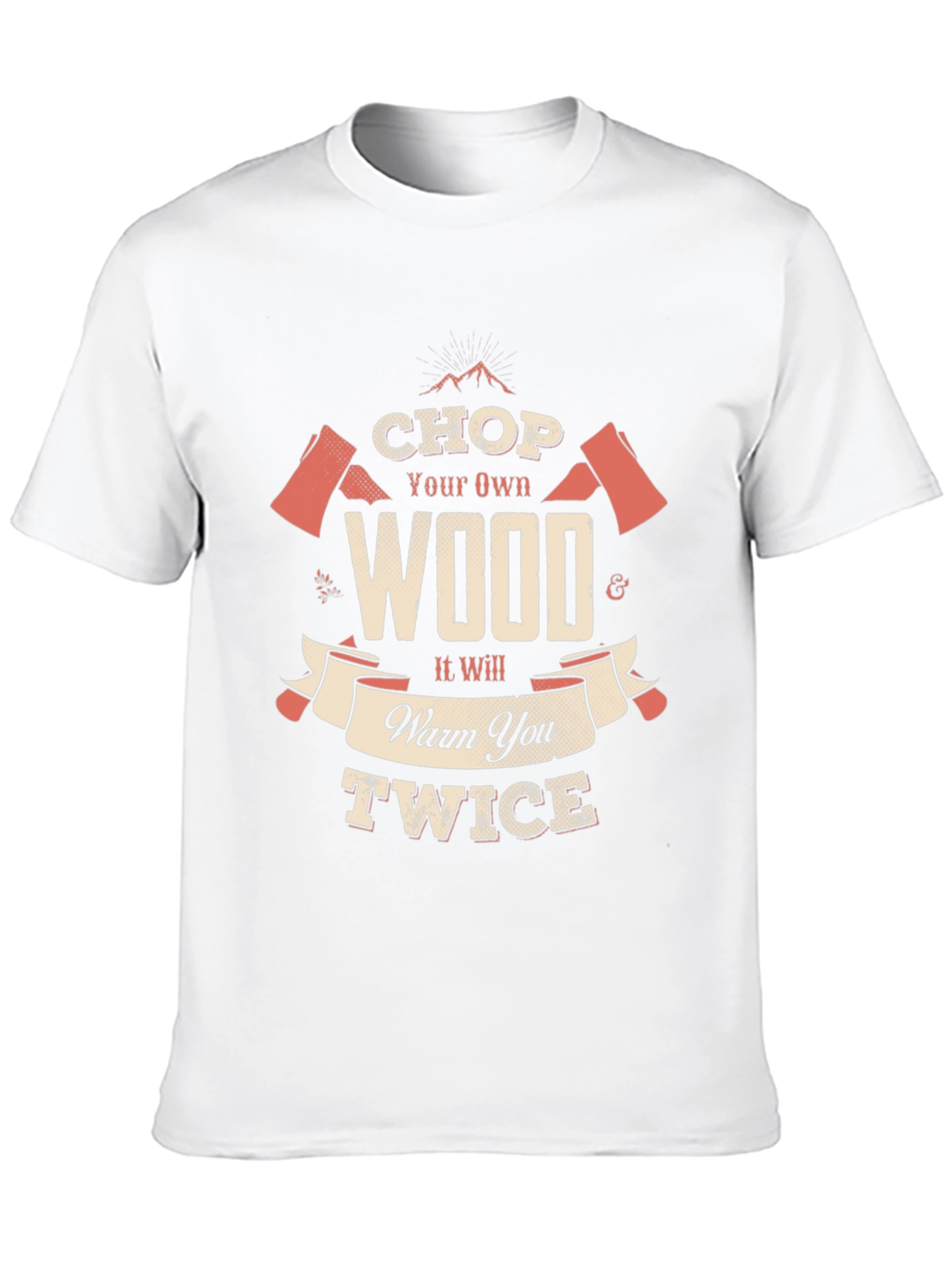 Chop Your Own Wood Black T-Shirt