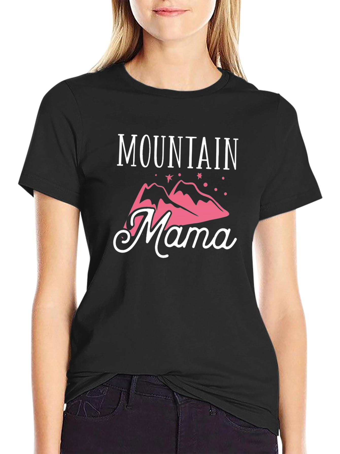 Mountain Mama Graphic Tee - Outdoor Adventure Shirt