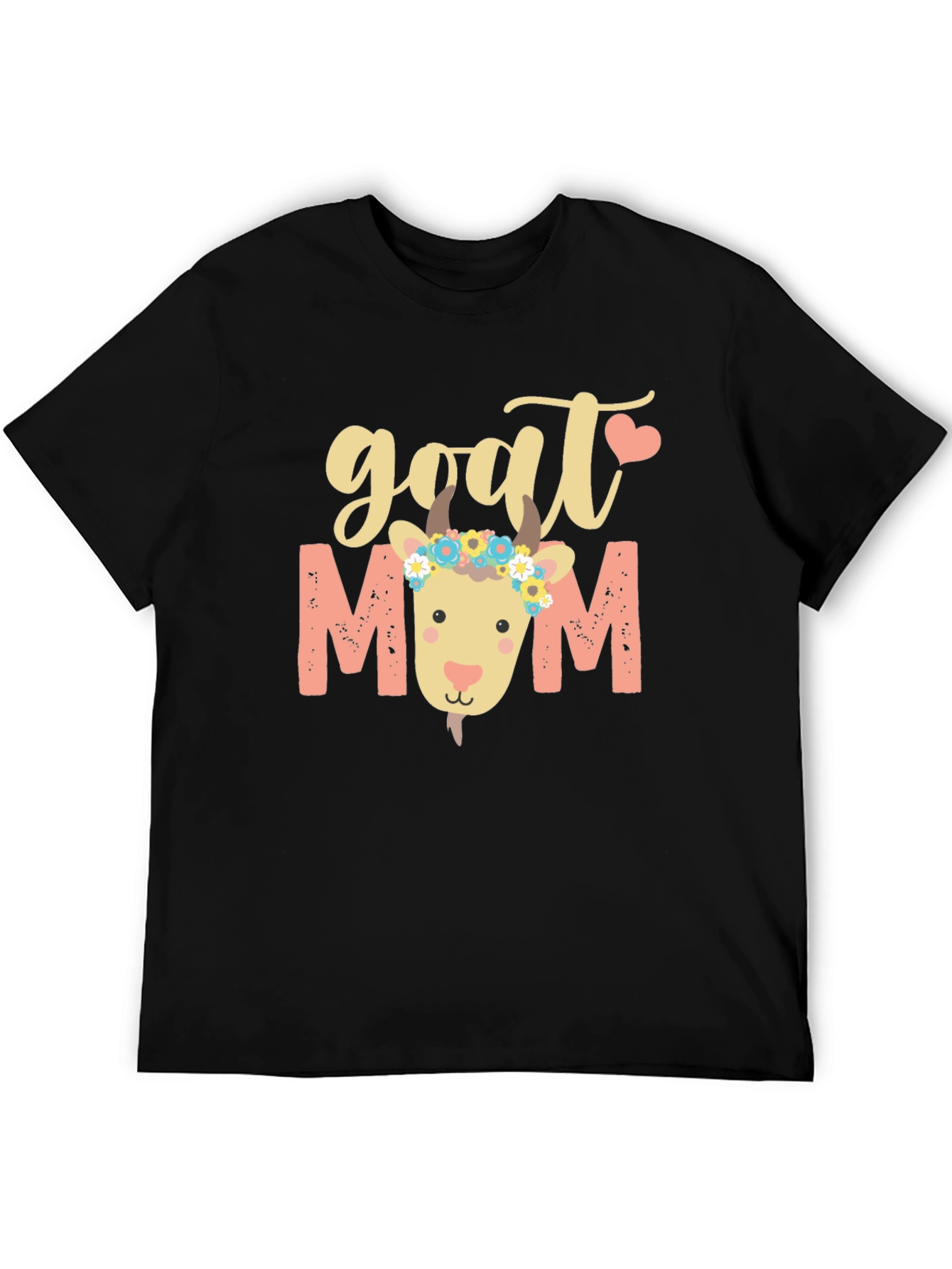 Goat Mom T-Shirt - Cute Animal Graphic Tee