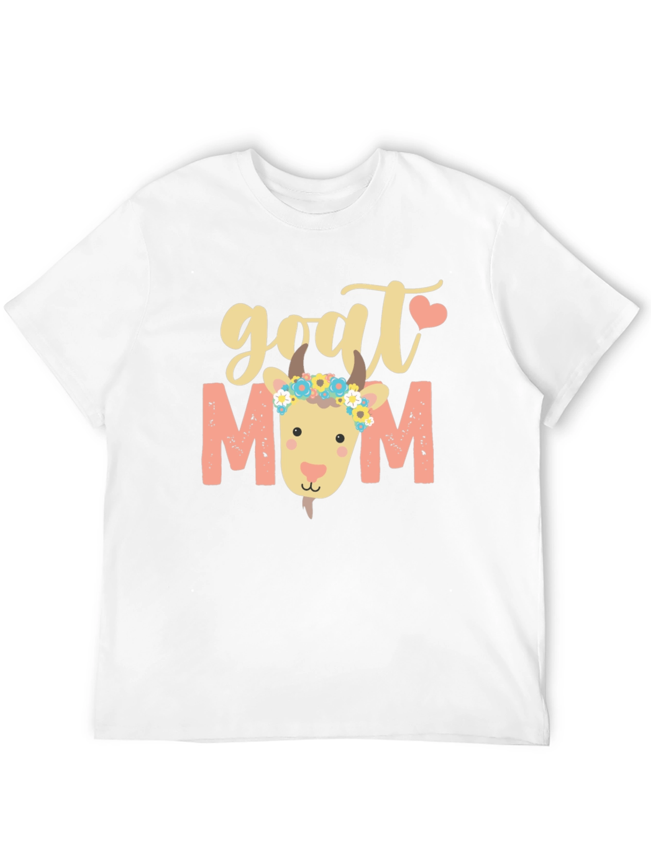 Goat Mom T-Shirt - Cute Animal Graphic Tee