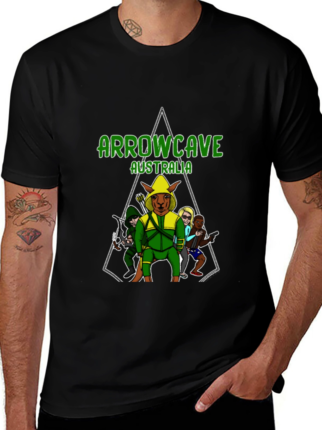 Arrowcave Australia T-Shirt - Graphic Tee