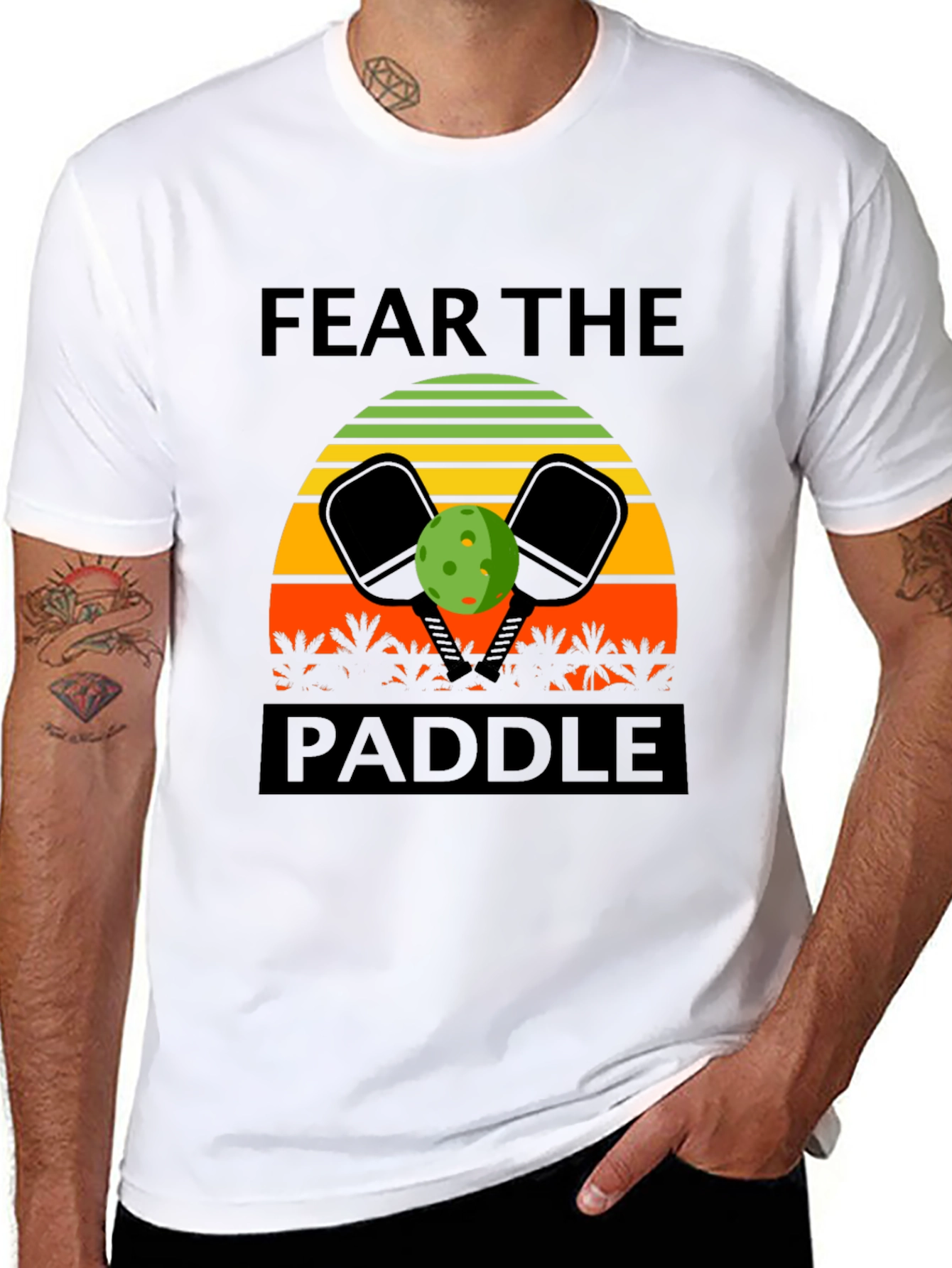 Fear The Paddle Graphic T-Shirt