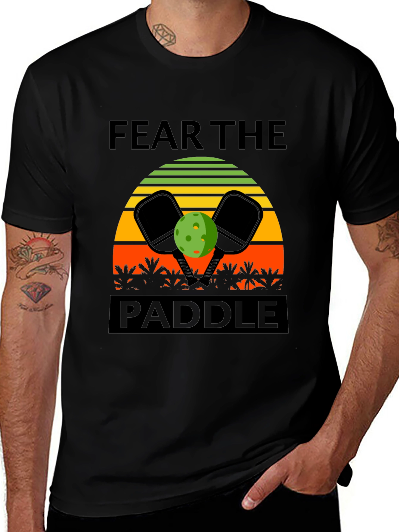 Fear The Paddle Graphic T-Shirt