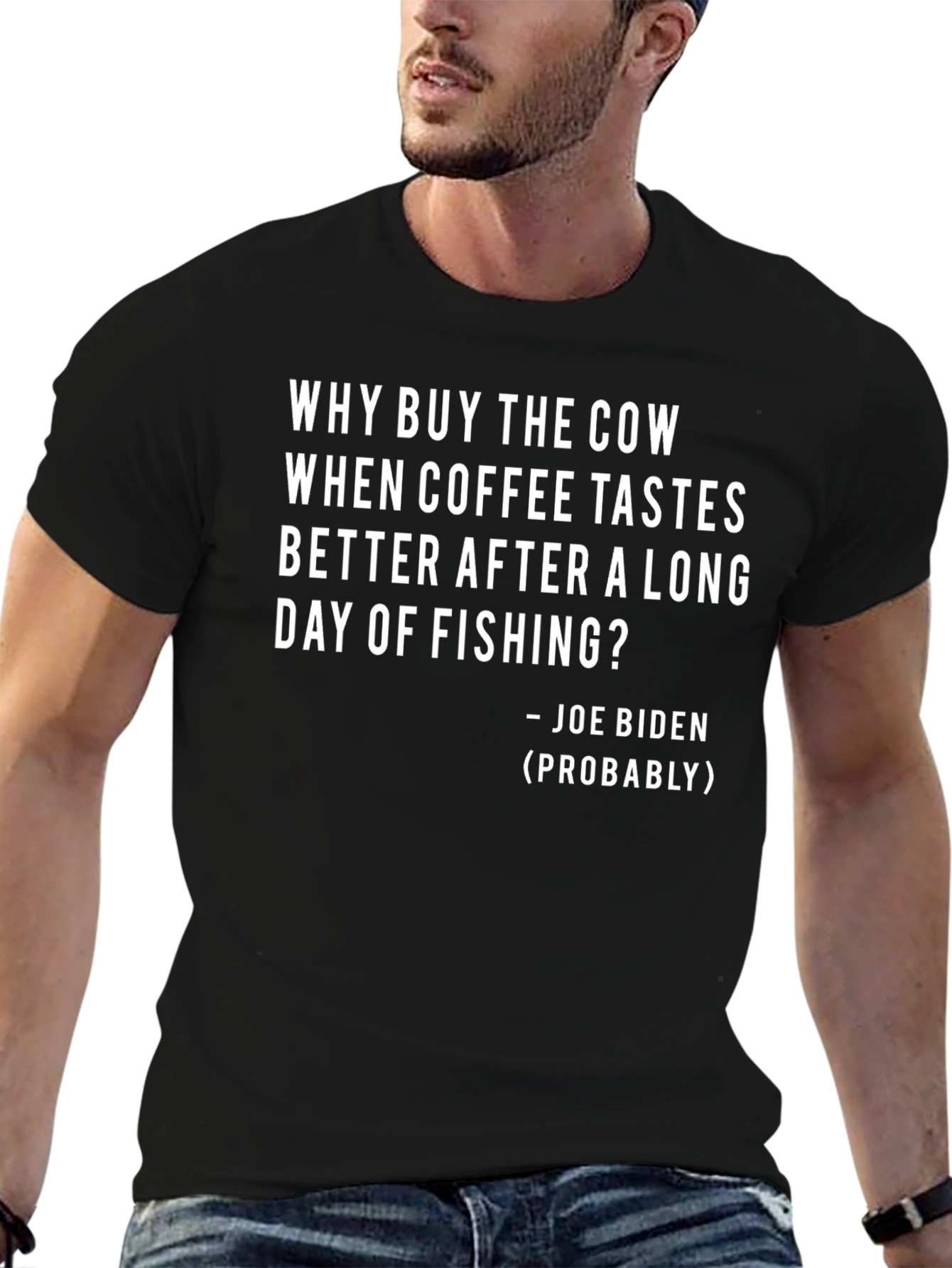 Why Buy the Cow? Novelty T-Shirt