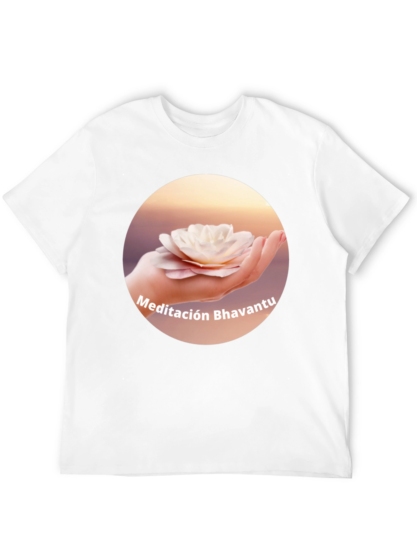 Meditación Bhavantu Black Tee - Relax in Style!