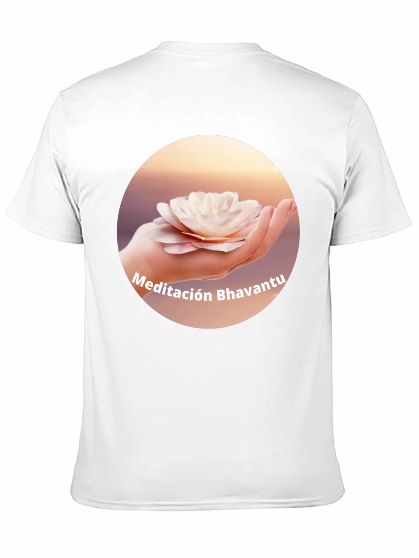 Meditación Bhavantu Black Tee - Relax in Style!