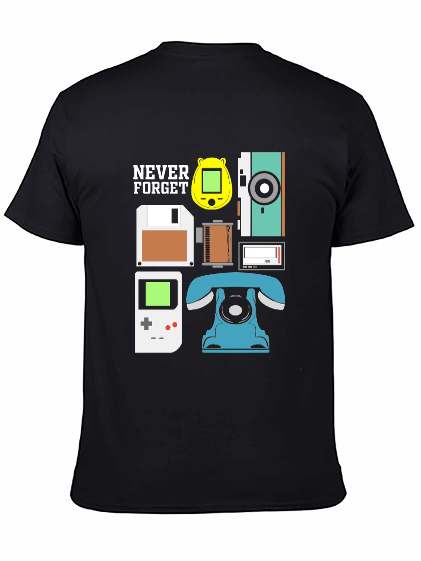 Retro Tech T-Shirt: Never Forget the Classics