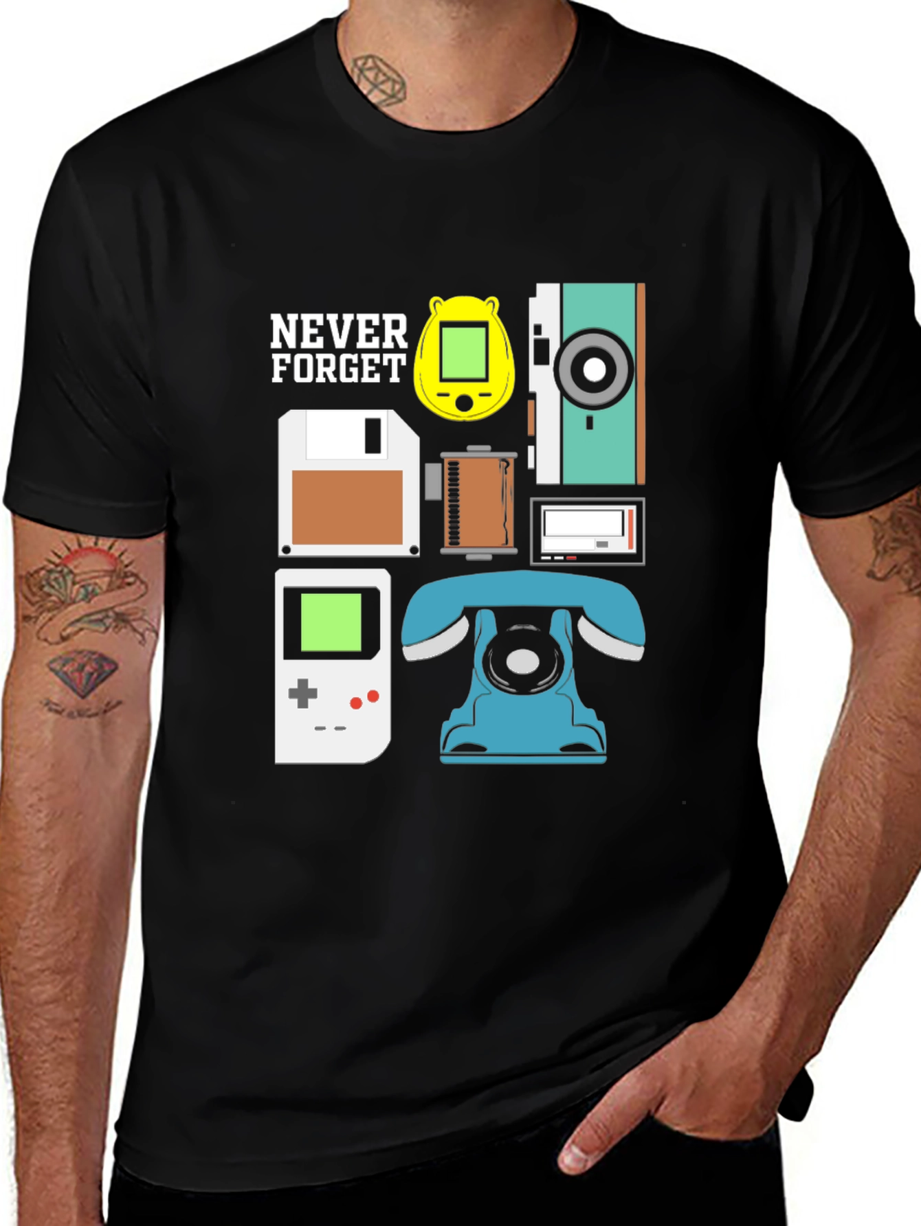 Retro Tech T-Shirt: Never Forget the Classics