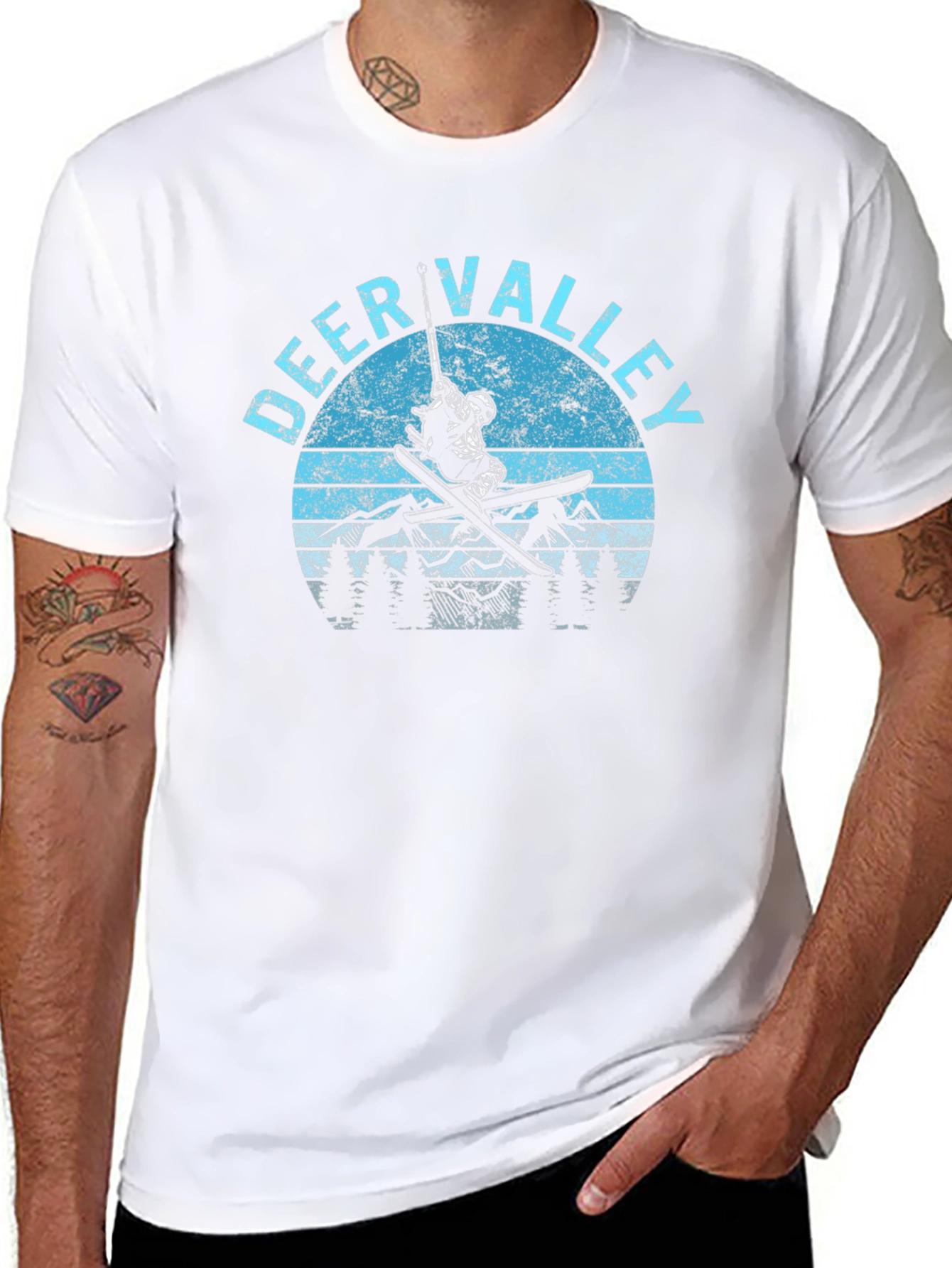 Deer Valley Retro Graphic Tee