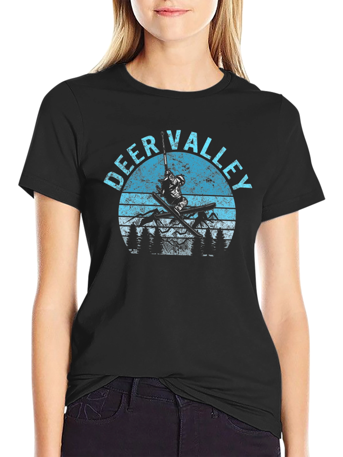 Deer Valley Retro Graphic Tee