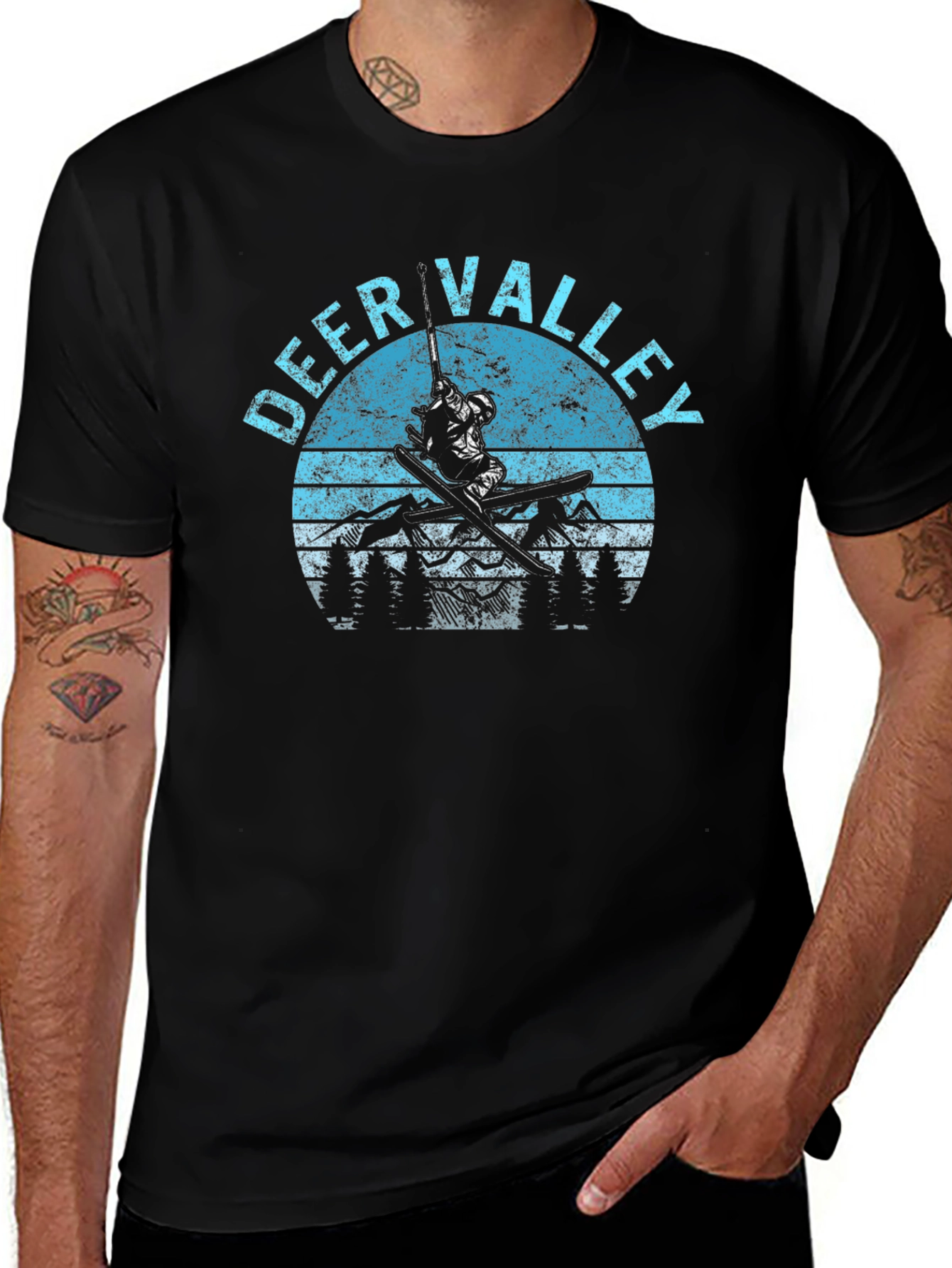 Deer Valley Retro Graphic Tee