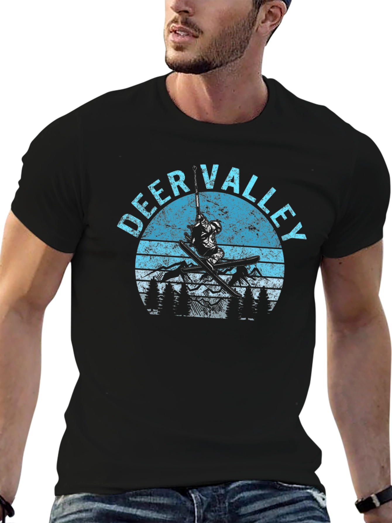 Deer Valley Retro Graphic Tee