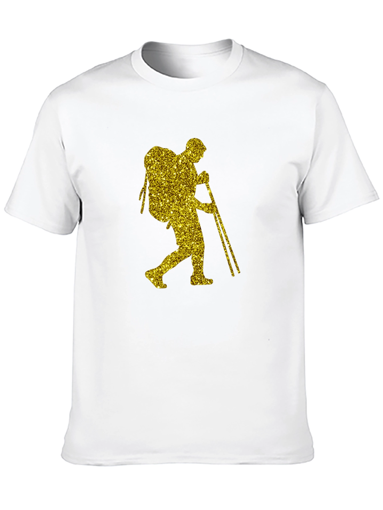 Hiking Glitter Graphic Tee - Adventure Ready