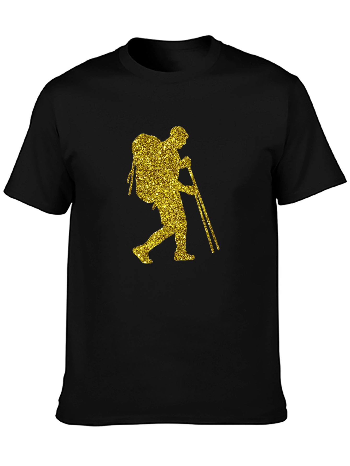 Hiking Glitter Graphic Tee - Adventure Ready