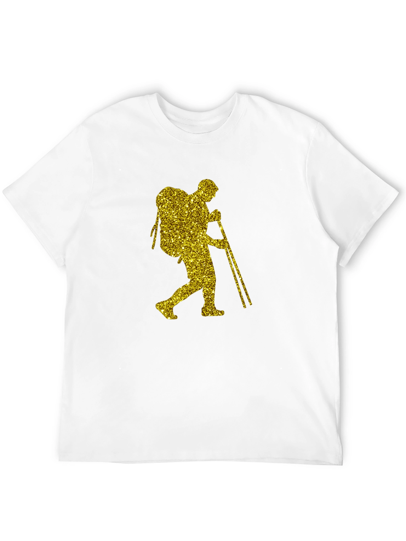 Hiking Glitter Graphic Tee - Adventure Ready