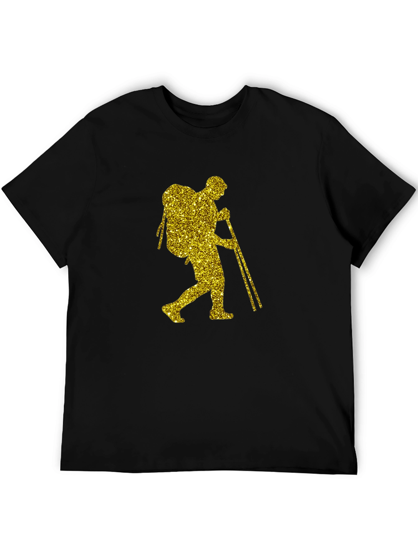 Hiking Glitter Graphic Tee - Adventure Ready