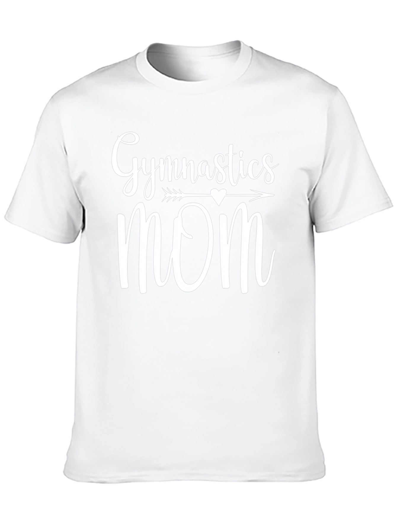Gymnastics Mom T-Shirt Black Cotton Blend