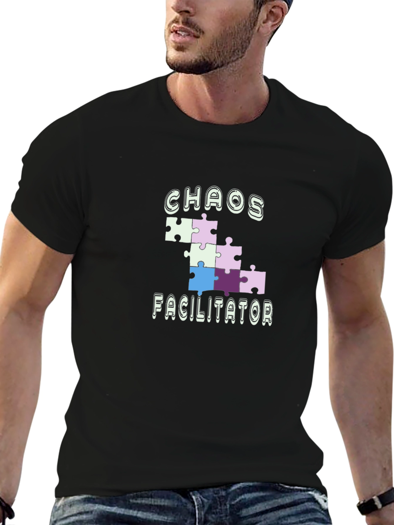 Chaos Facilitator Puzzle Piece Tee