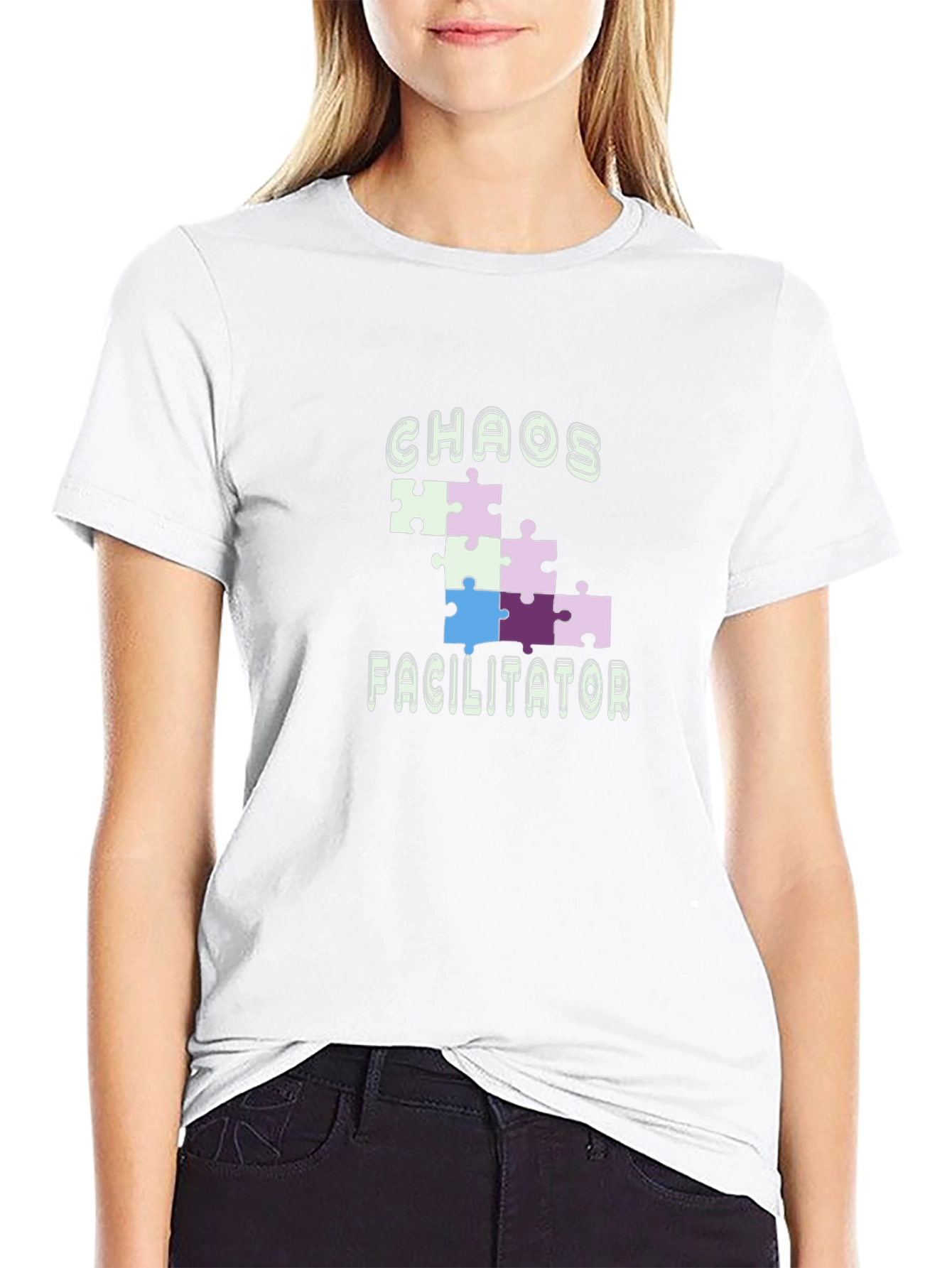 Chaos Facilitator Puzzle Piece Tee