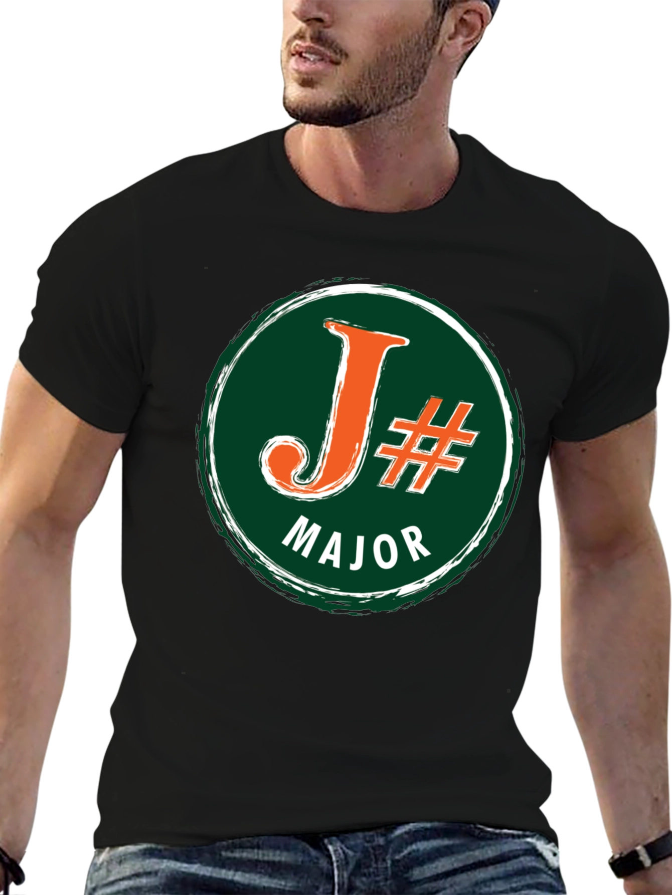J# Major T-Shirt - Funny Coding Tee