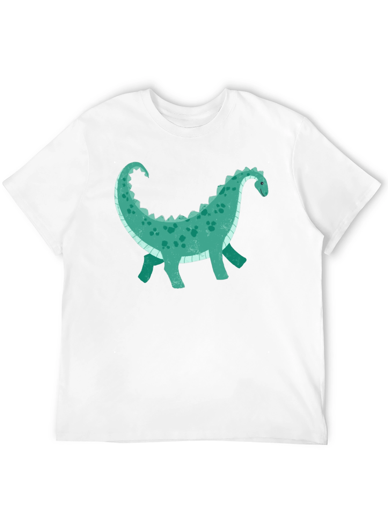 Dinosaur Graphic Tee - Black Cotton Comfort