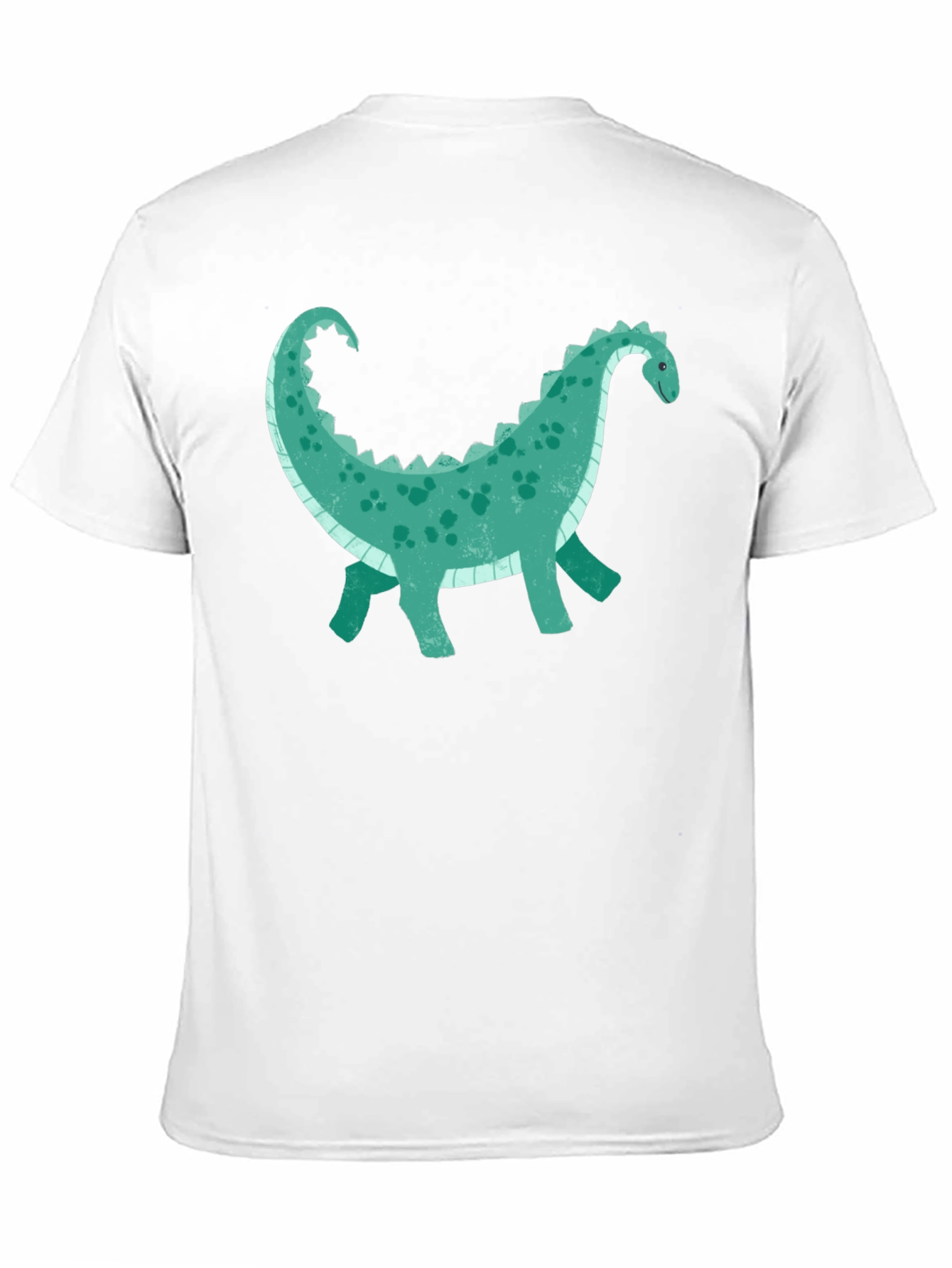 Dinosaur Graphic Tee - Black Cotton Comfort