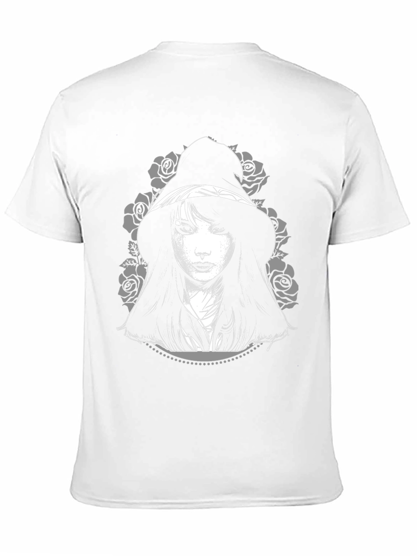 Gothic Witch Tee - Black Graphic T-Shirt