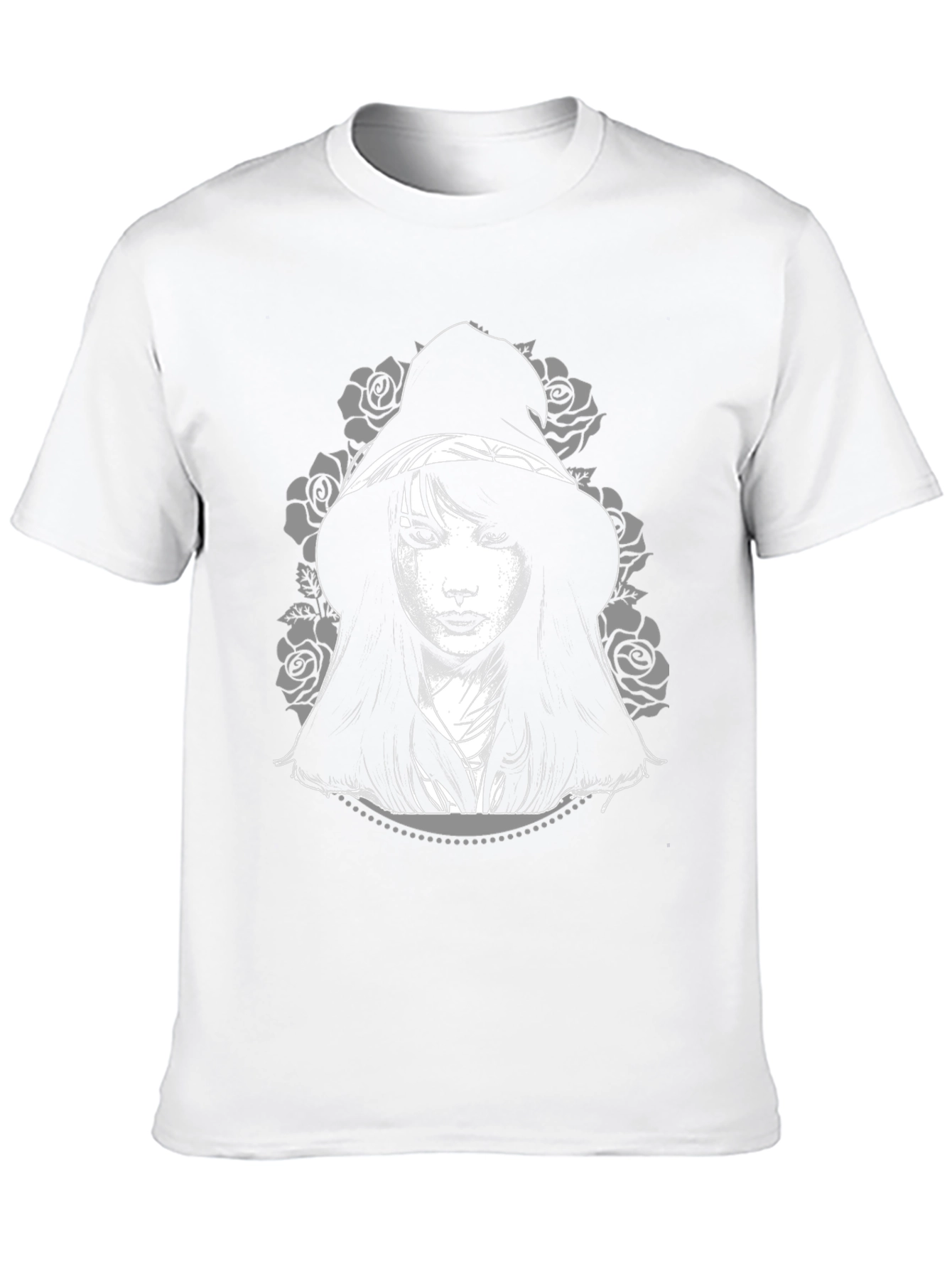 Gothic Witch Tee - Black Graphic T-Shirt