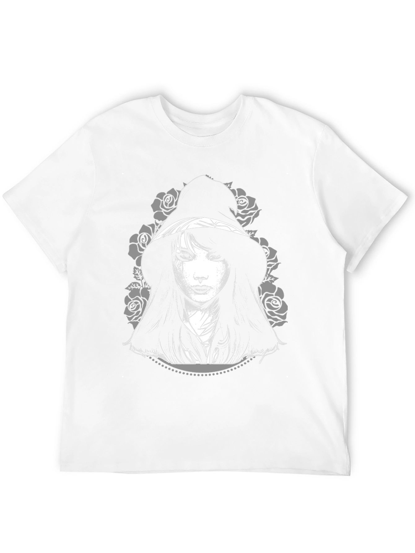 Gothic Witch Tee - Black Graphic T-Shirt