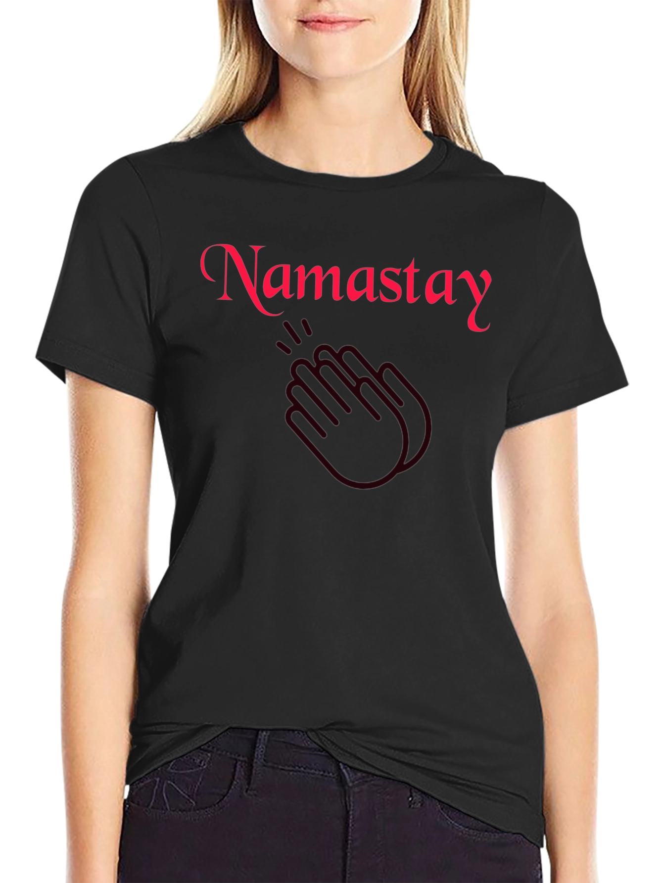 Namastay Funny T-Shirt - Yoga Humor