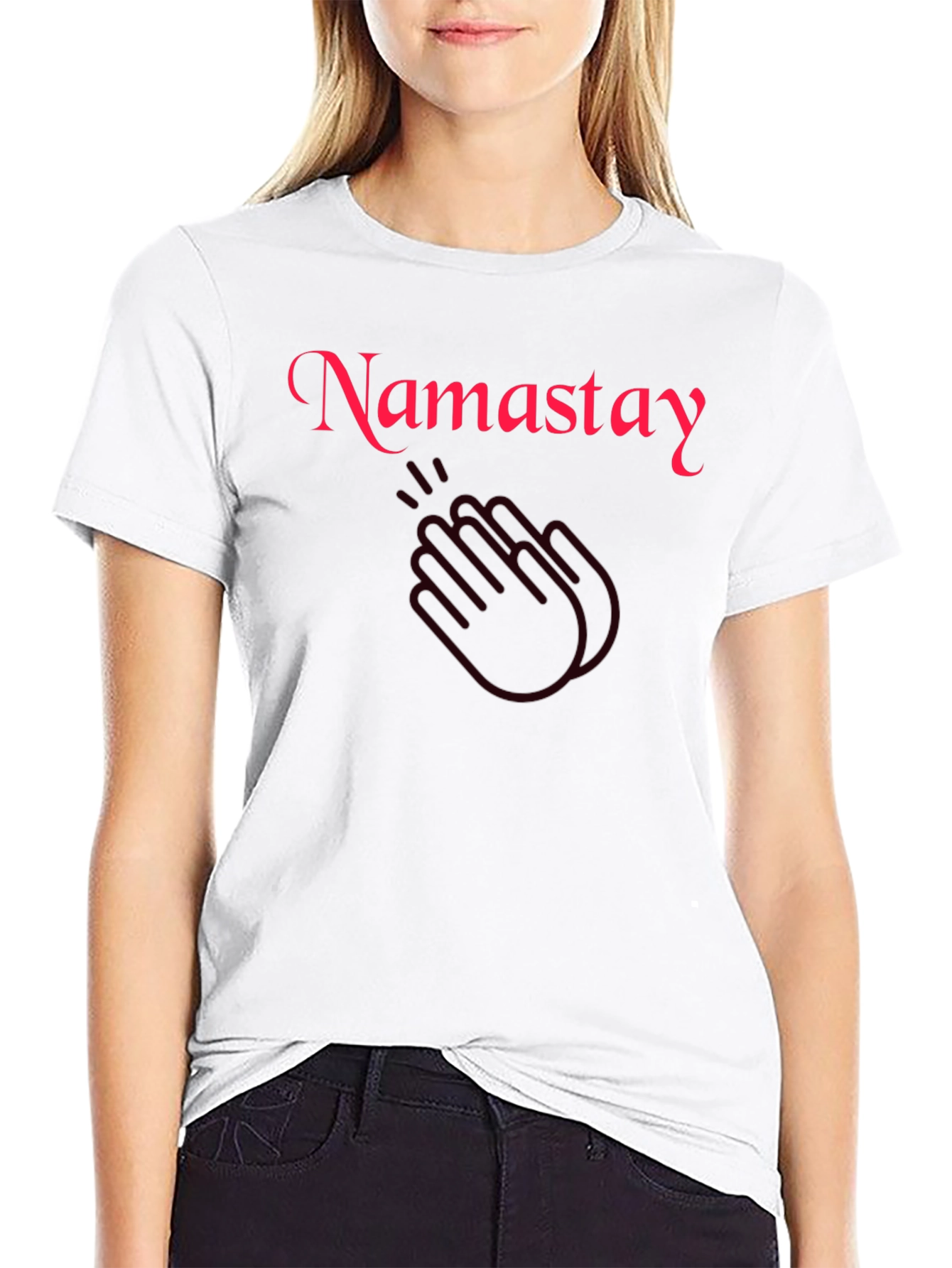 Namastay Funny T-Shirt - Yoga Humor