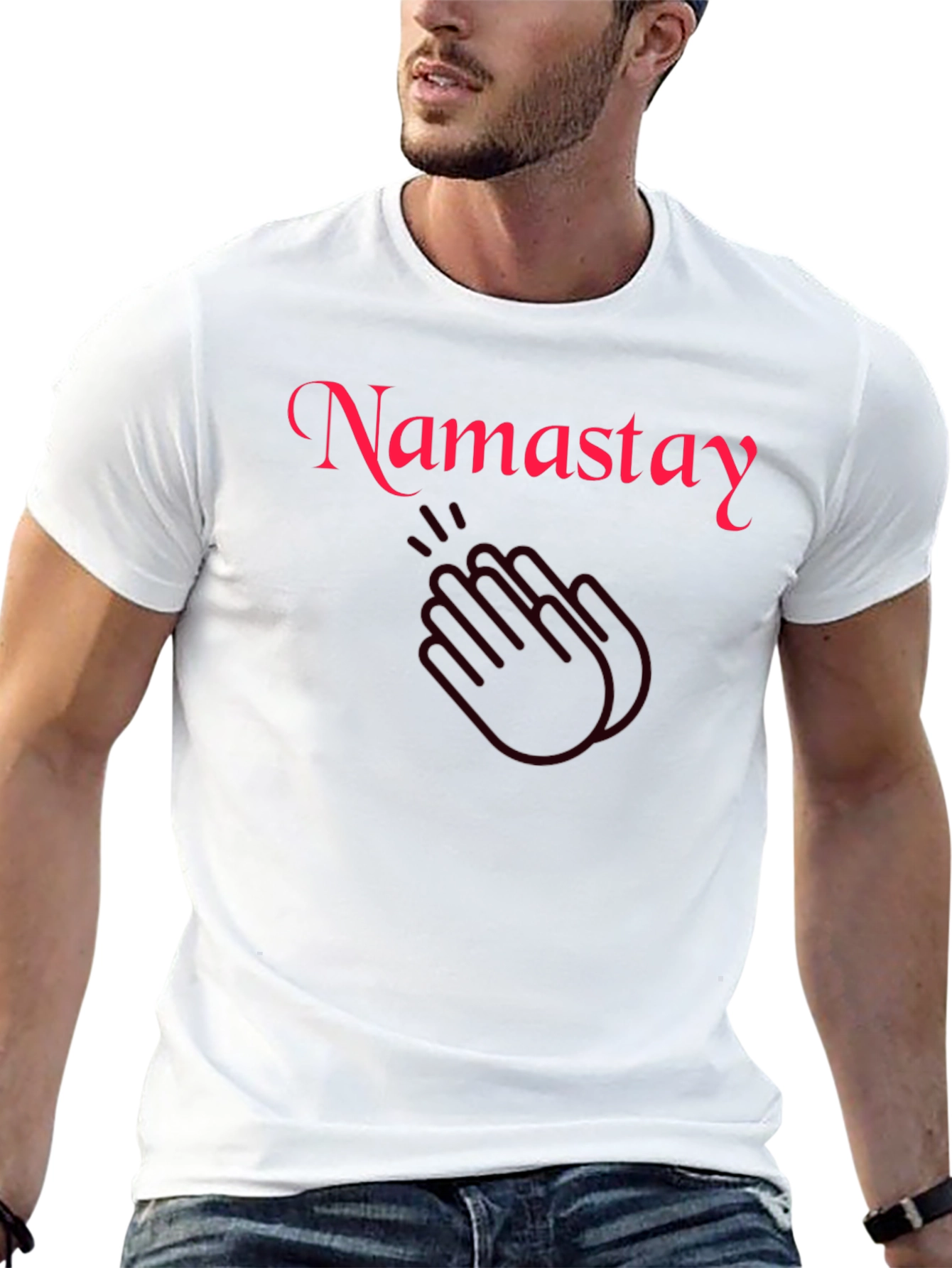 Namastay Funny T-Shirt - Yoga Humor