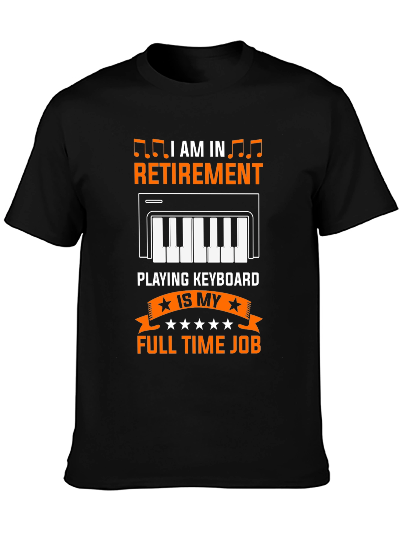 Retirement Keyboard Player T-Shirt