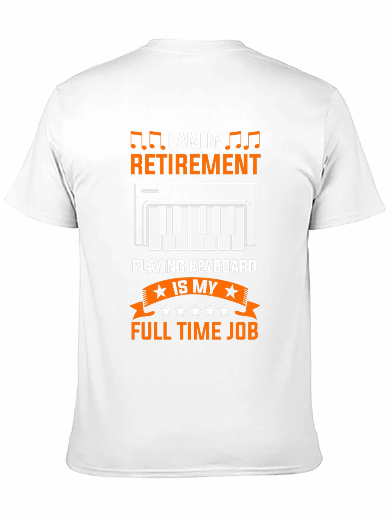 Retirement Keyboard Player T-Shirt