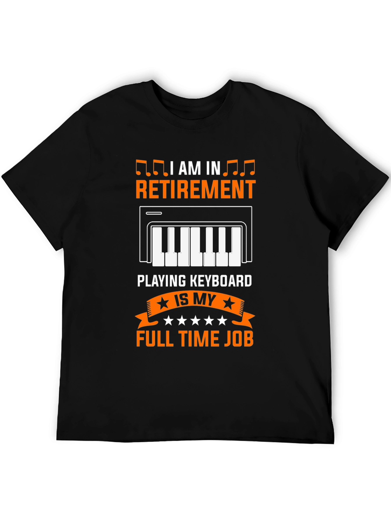 Retirement Keyboard Player T-Shirt