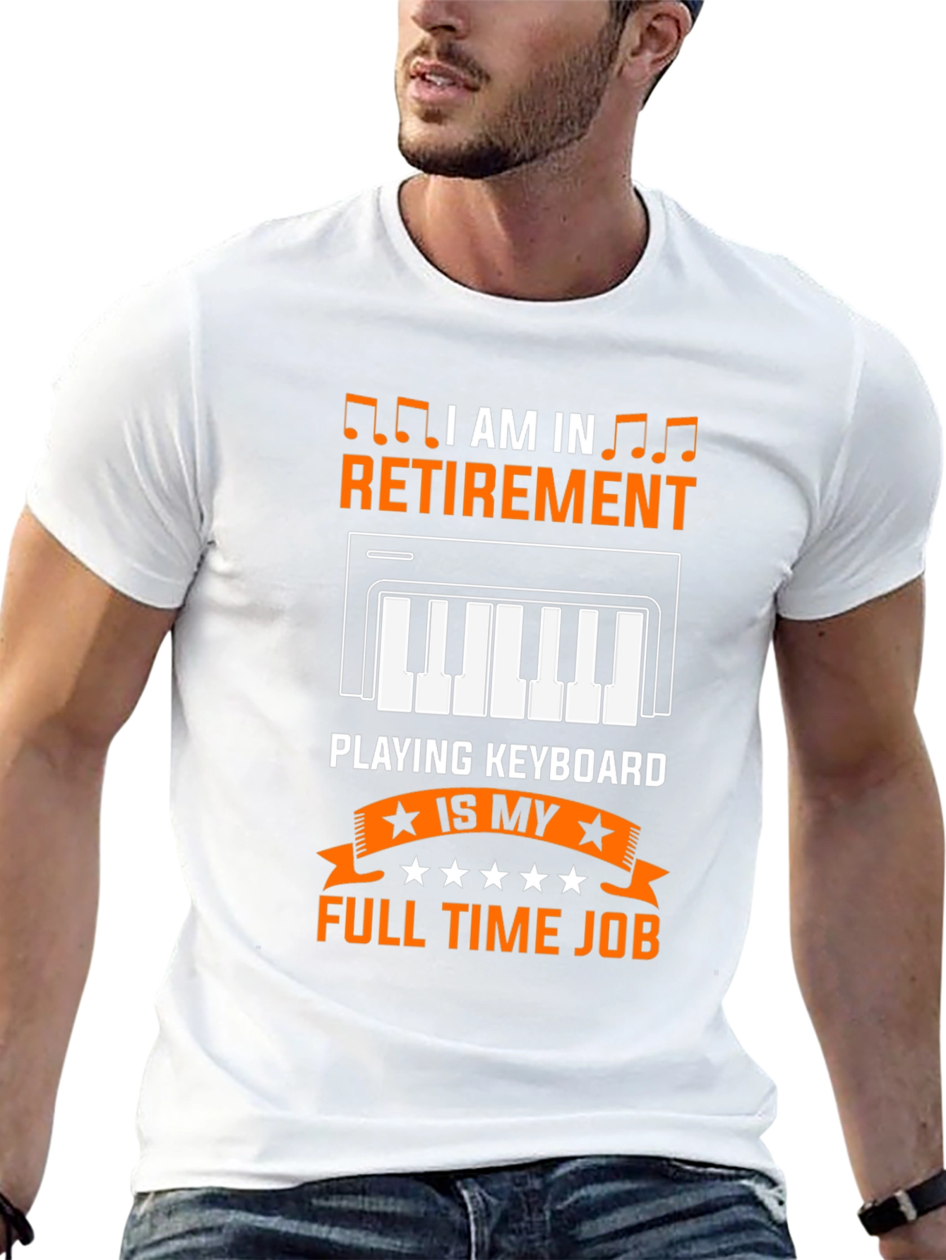 Retirement Keyboard Player T-Shirt