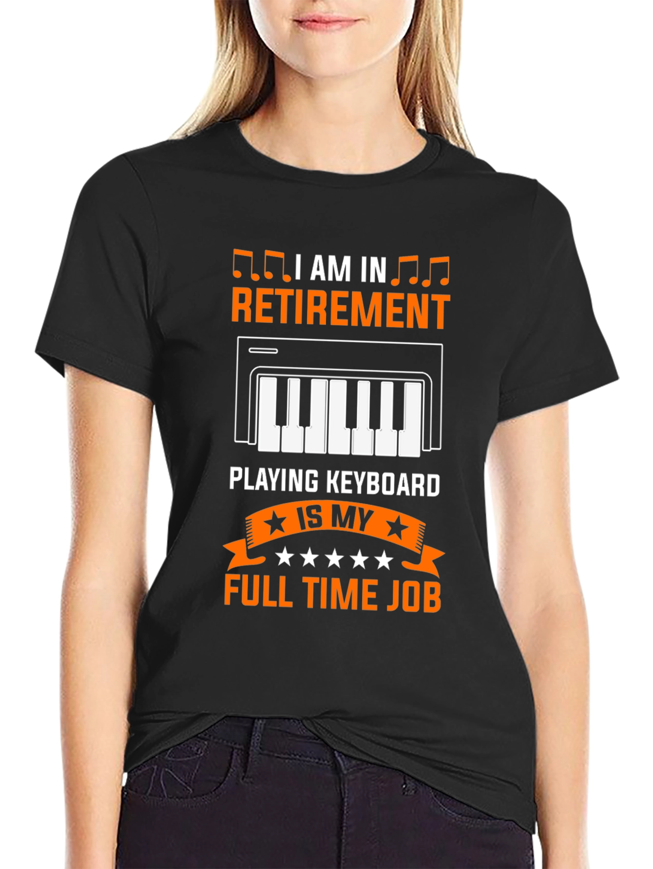 Retirement Keyboard Player T-Shirt