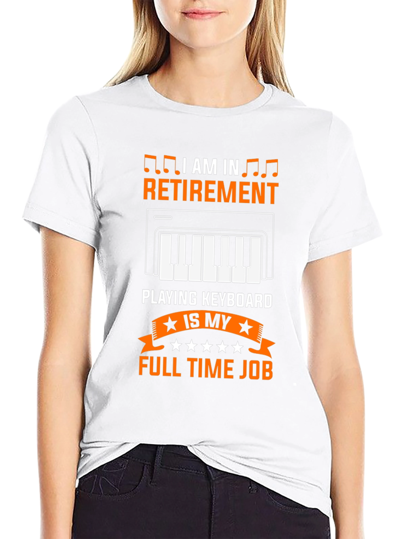 Retirement Keyboard Player T-Shirt