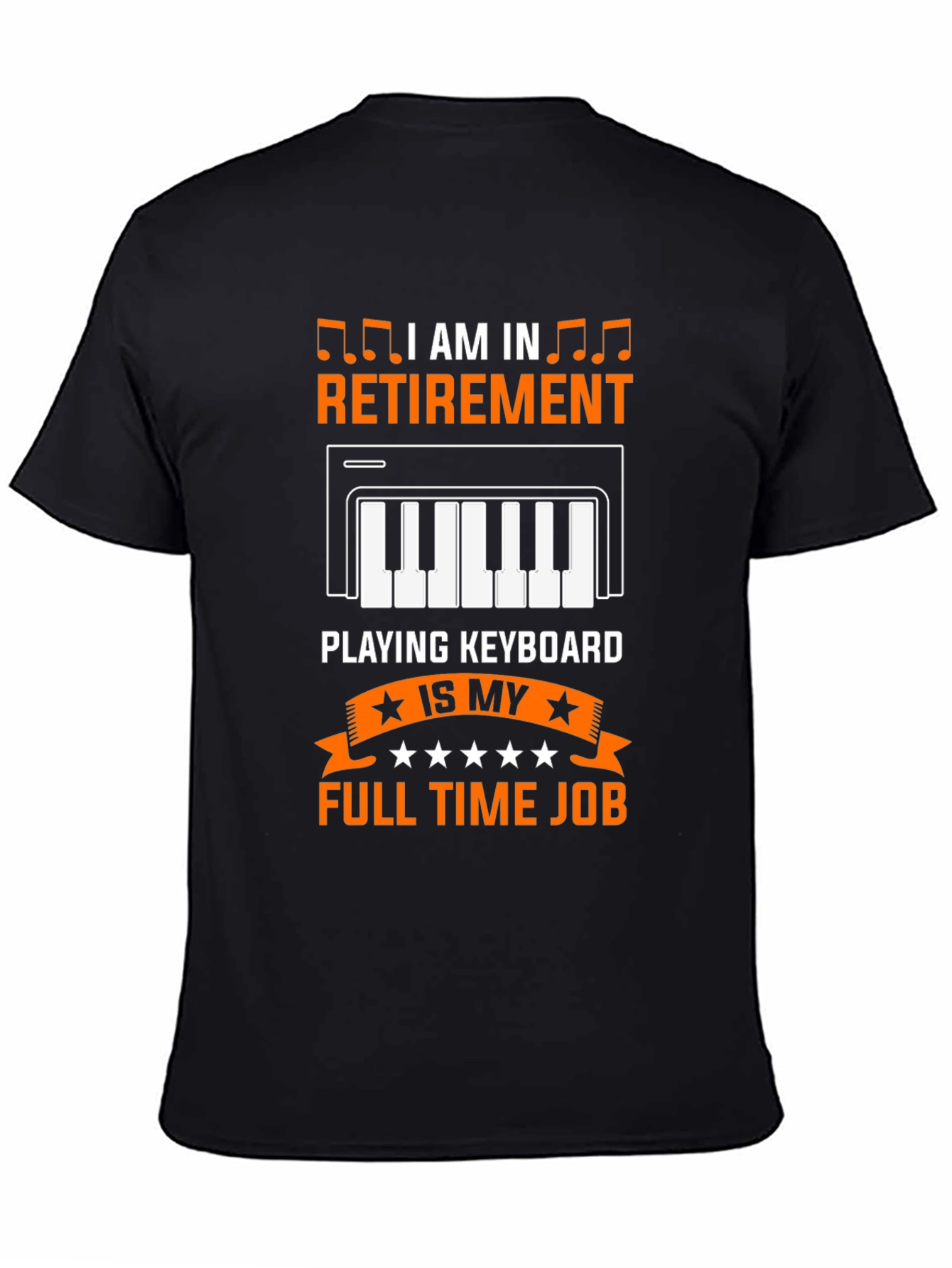 Retirement Keyboard Player T-Shirt