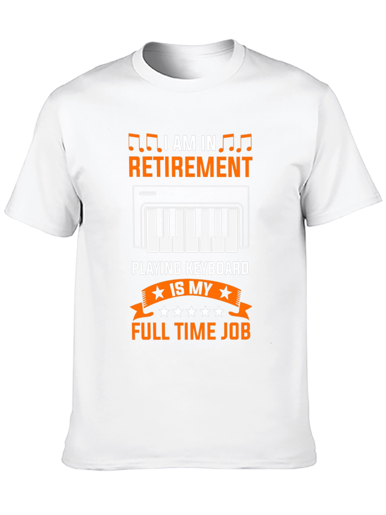 Retirement Keyboard Player T-Shirt