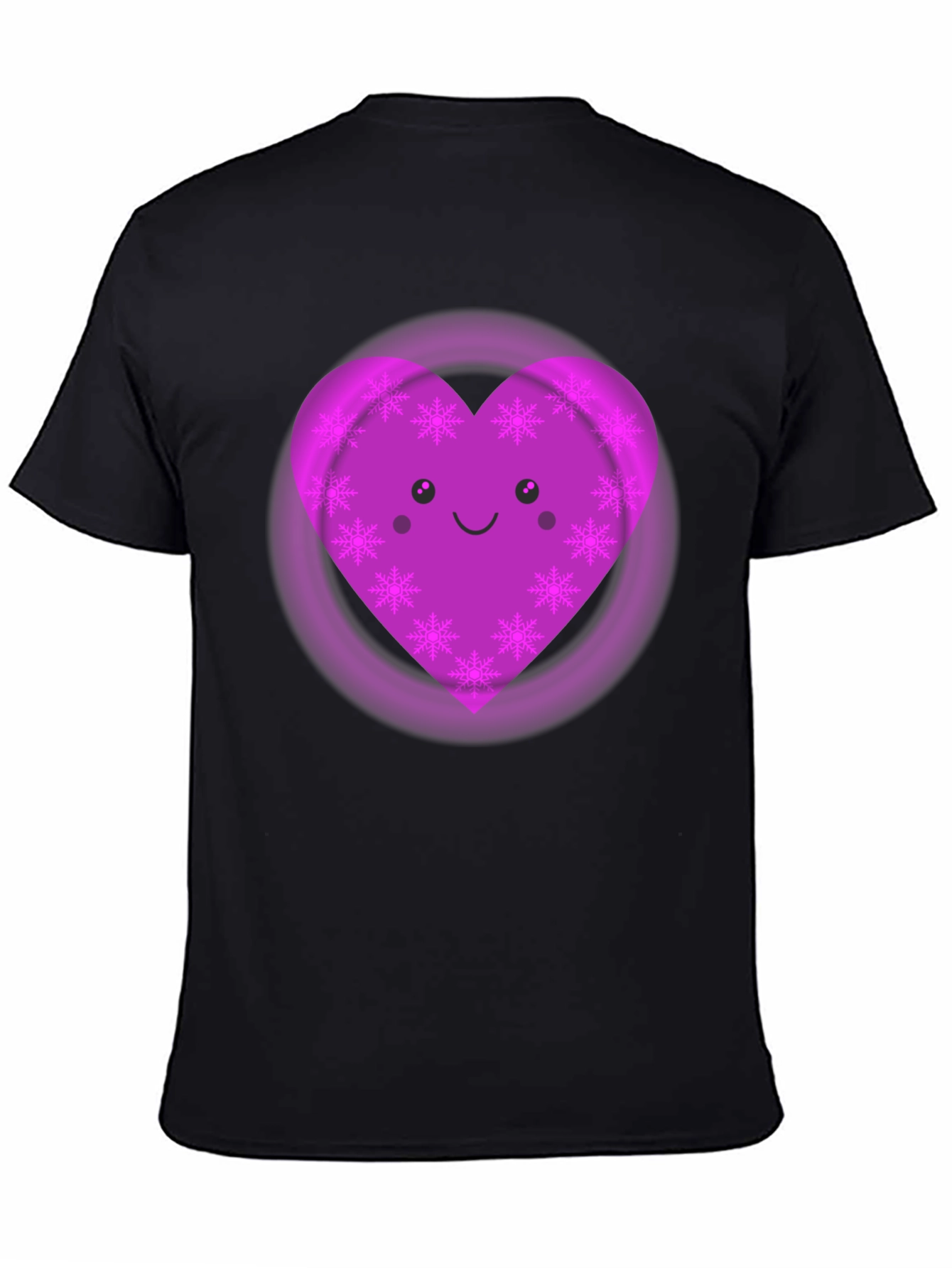 Cute Heart with Snowflake T-Shirt