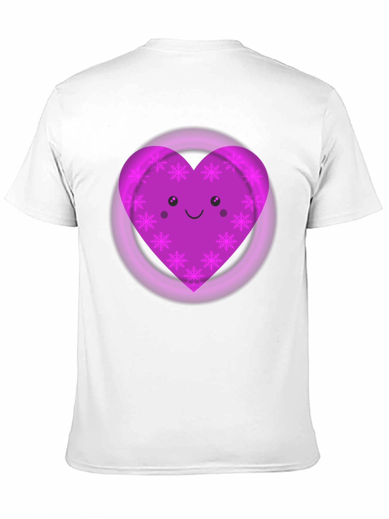 Cute Heart with Snowflake T-Shirt