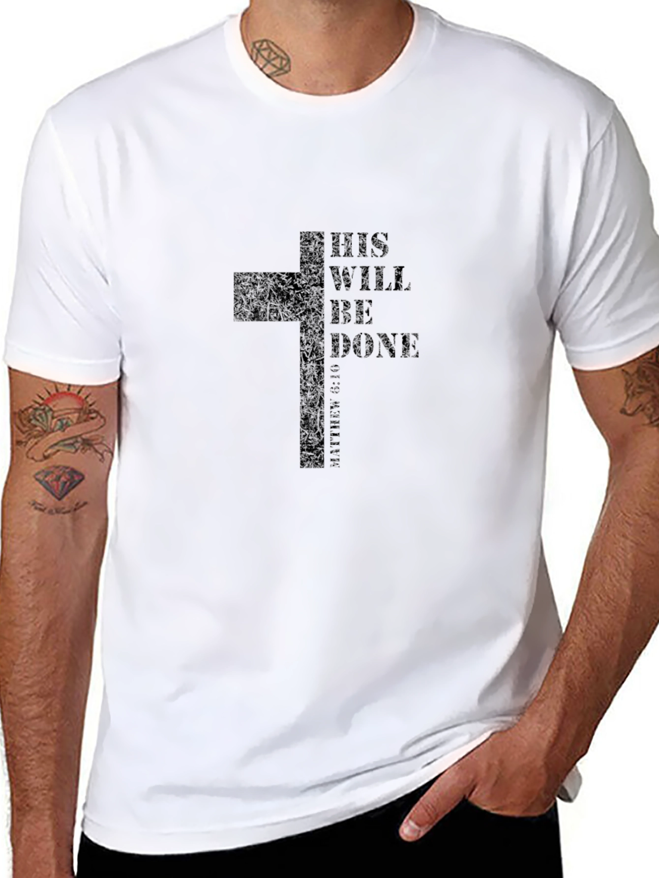 Faith Inspired T-Shirt - His Will Be Done