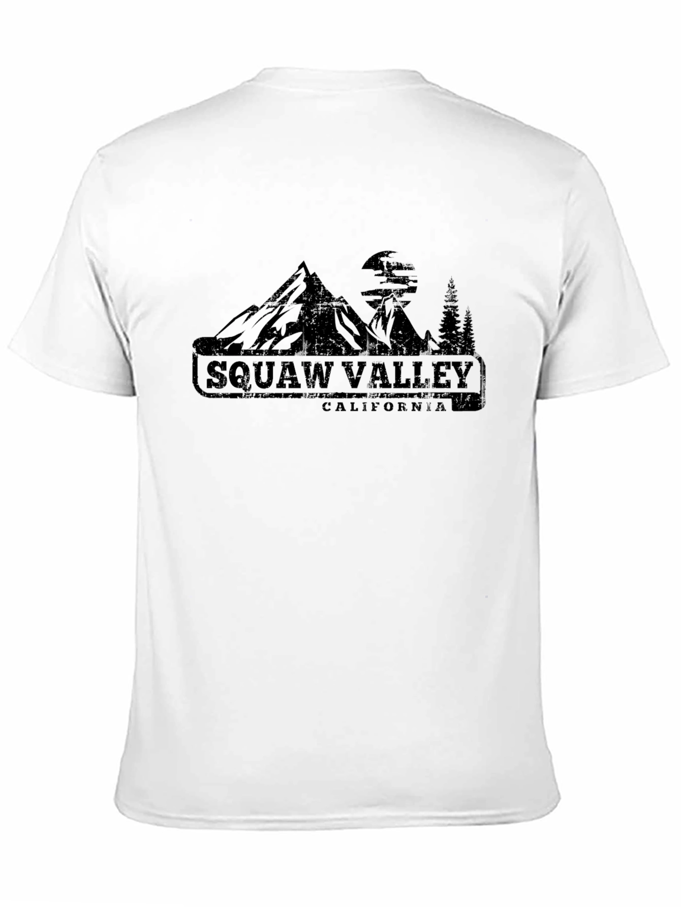 Squaw Valley California Tee - Mountain Graphic T-Shirt