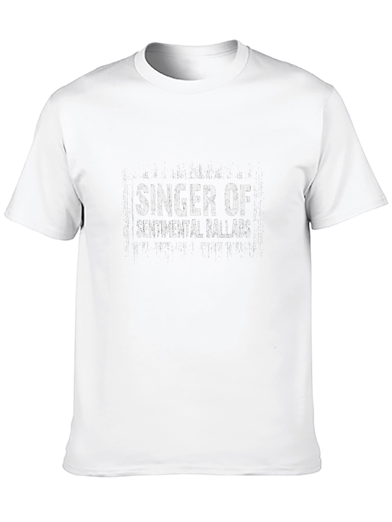 Singer of Sentimental Ballads Black T-Shirt