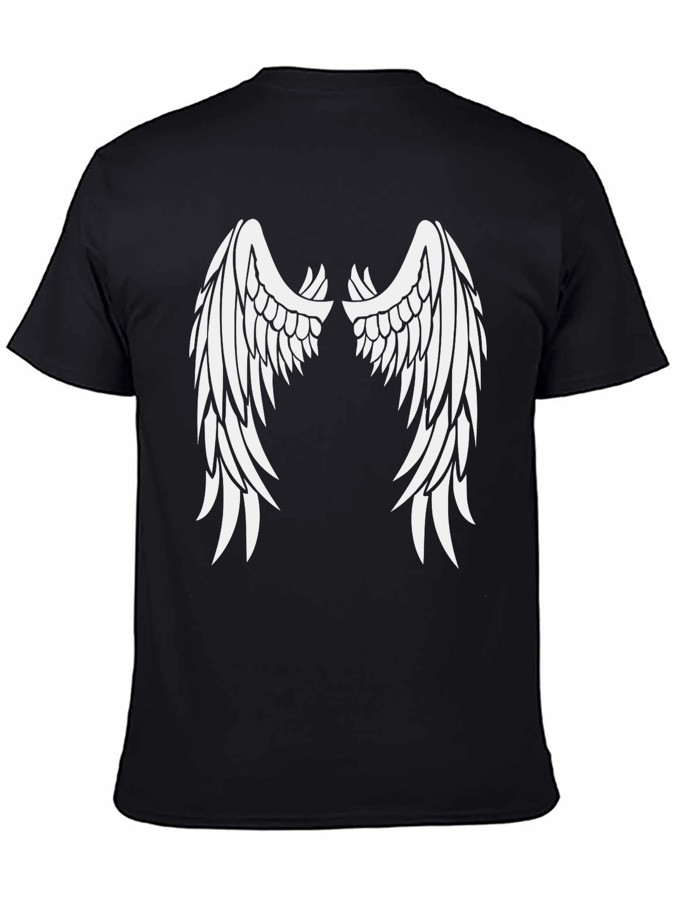 Angel Wing Black Graphic Tee