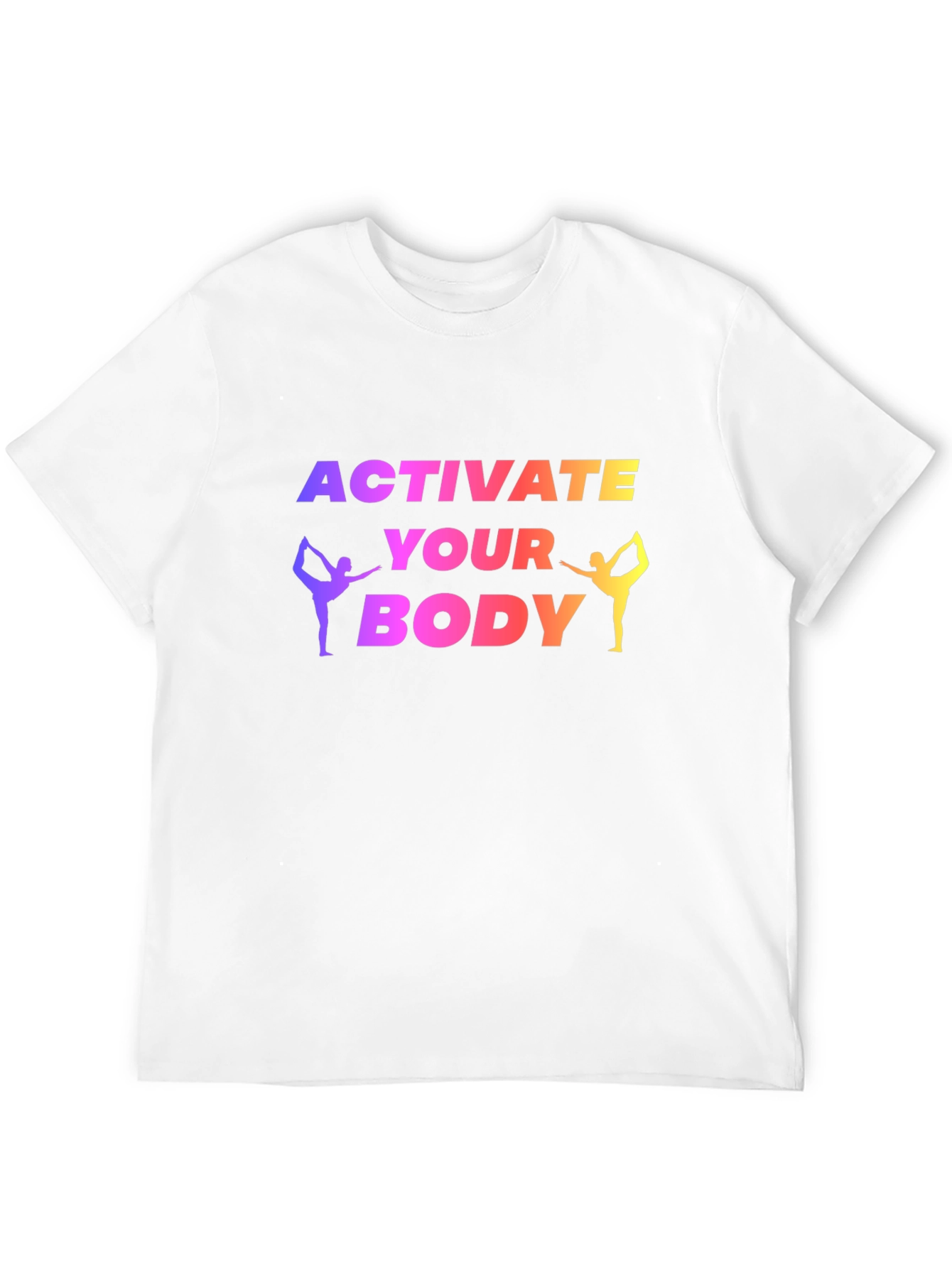 Activate Your Body Yoga Black T-Shirt