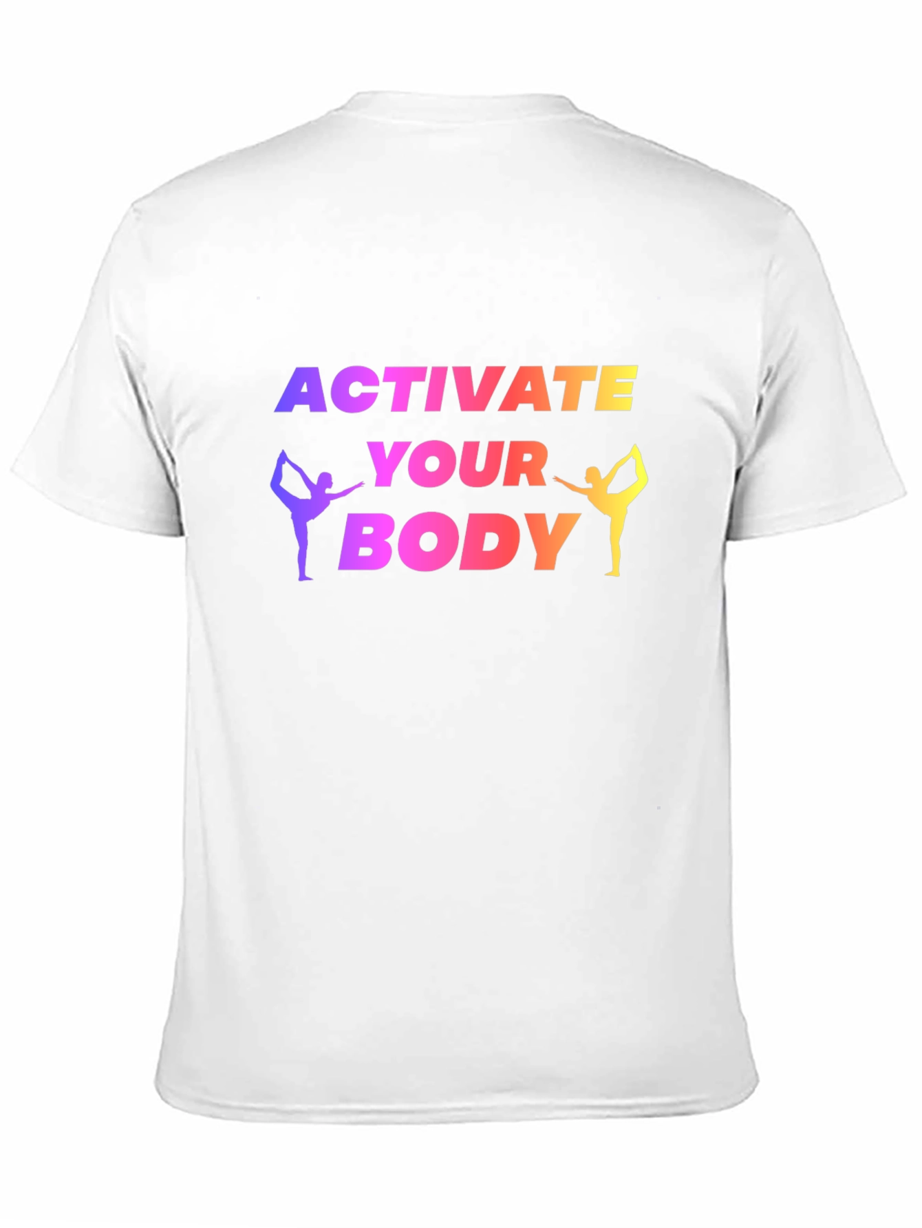 Activate Your Body Yoga Black T-Shirt