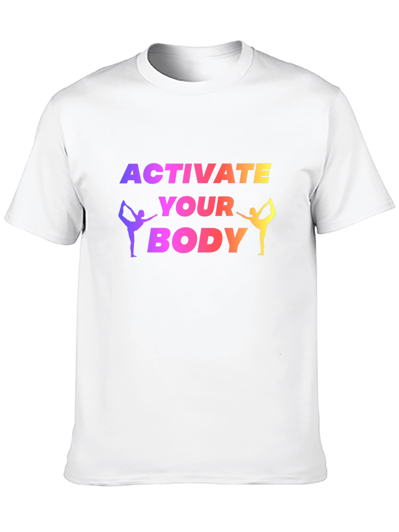 Activate Your Body Yoga Black T-Shirt