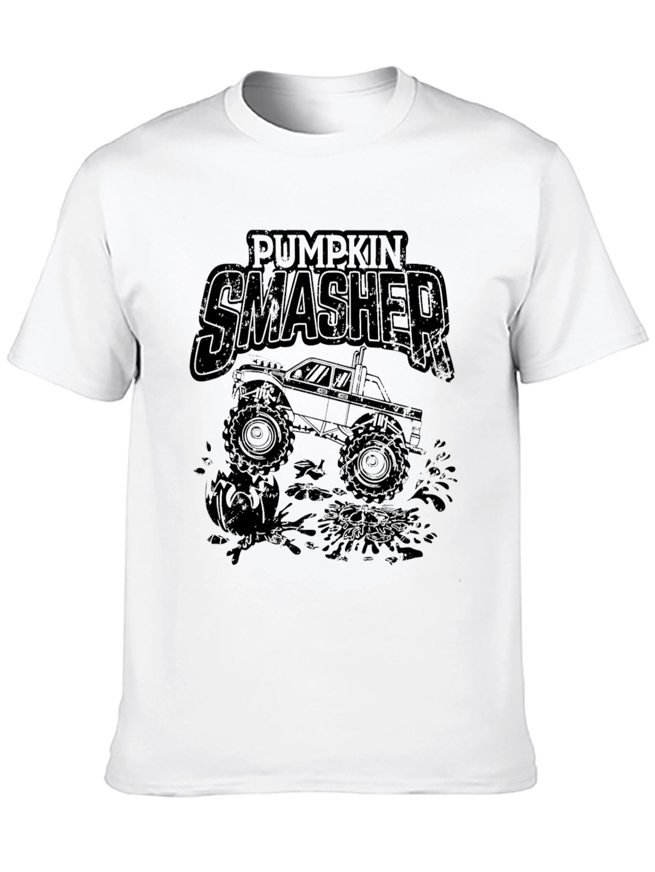 Pumpkin Smasher Monster Truck T-Shirt